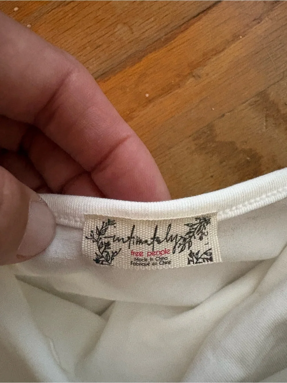 Free People White Strapless Camisole with Thin Spaghetti Straps
